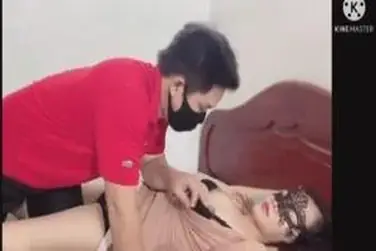Dokumentasi Siswi SMA Mulus Cantik Live Kasur poster